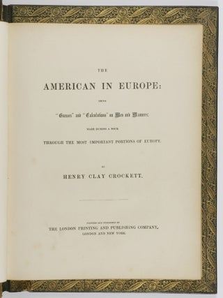 The American in Europe