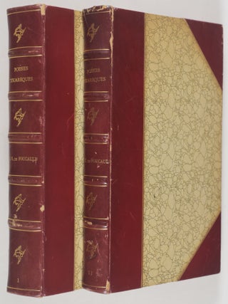Po&eacute;sies Touar&egrave;gues Dialecte de L'Ahaggar (Tuareg Poetry, Ahaggar Dialect) 2 Vols. Le P. de Foucauld.