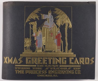 Item #55545 121 XMAS Greeting Cards from the Studios of The Process Engraving Co. (121 Christmas...