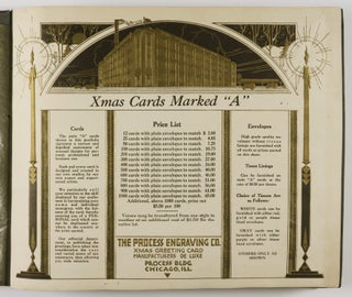 121 XMAS Greeting Cards from the Studios of The Process Engraving Co. (121 Christmas Cards)