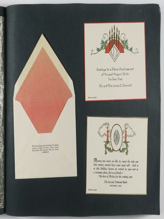 121 XMAS Greeting Cards from the Studios of The Process Engraving Co. (121 Christmas Cards)