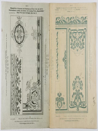 Illustrirtes Malerbuch: Decken- und Wandmalerei in Mehreren Stilarten f&uuml;r den Praktischen Gebrauch (Illustrated Painter's Book: Ceiling and Wall Painting in Various Styles for Practical Use)