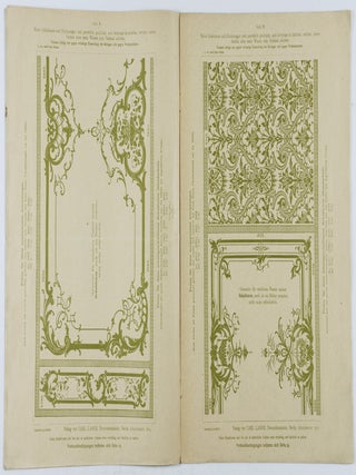 Illustrirtes Malerbuch: Decken- und Wandmalerei in Mehreren Stilarten f&uuml;r den Praktischen Gebrauch (Illustrated Painter's Book: Ceiling and Wall Painting in Various Styles for Practical Use)