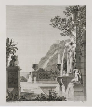 Item #55567 Choix des plus Célèbres maisons de plainsance de Rome et de ses environs (Selection...