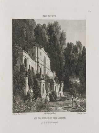 Choix des plus Célèbres maisons de plainsance de Rome et de ses environs (Selection of the most famous country houses in Rome and its surroundings)