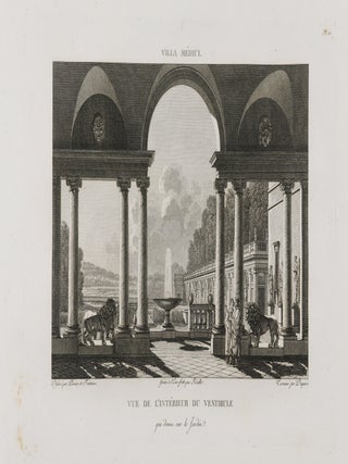 Choix des plus Célèbres maisons de plainsance de Rome et de ses environs (Selection of the most famous country houses in Rome and its surroundings)