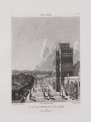 Choix des plus Célèbres maisons de plainsance de Rome et de ses environs (Selection of the most famous country houses in Rome and its surroundings)
