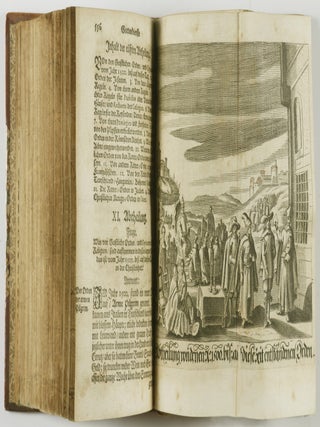 Unterschiedliche Gottesdienste in der gantzen Welt. Das ist: Beschreibung aller bewusten Religionen, Secten und Ketzereyen, So in Asia, Africa, America und Europa, von Anfang der Welt bis auf diese gegenwärtige Zeit, theils befindlich, theils annoch gebräuchlich. Aus Englischer, in die hochteutsche Sprache, mit allem Fleiß übersetzt. (Variour Services of the World. Description of All Known Religions, Sects, and Heresies in Asia, Africa, America and Europe, Partially Still Practized. Translated into German from the English)