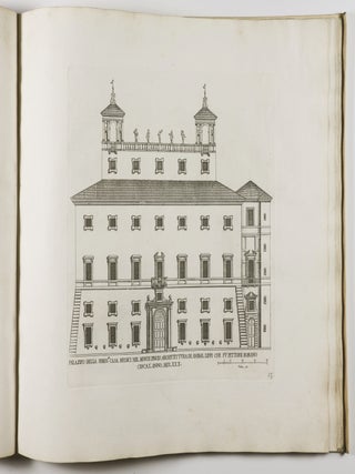 Palazzi di Roma de piu celebri architetti... Libro primo (Palaces of Rome by the Most Celebrated Architects... First Book)