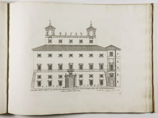 Palazzi di Roma de piu celebri architetti... Libro primo (Palaces of Rome by the Most Celebrated Architects... First Book)