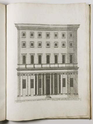 Palazzi di Roma de piu celebri architetti... Libro primo (Palaces of Rome by the Most Celebrated Architects... First Book)