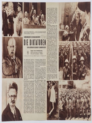 Die Diktatoren. Illustrierte Film-Bühne - Illustrierter Film-Kurier Nr. 5646. (The Dictators)