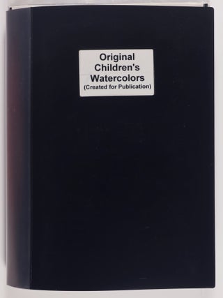 Item #55688 52 Original Dick & Jane Style Children's Book Watercolors Depicting Four...