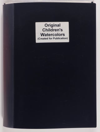 Item #55688 52 Original Dick & Jane Style Children's Book Watercolors Depicting Four...