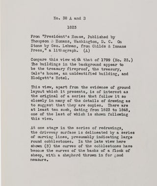 Report to the President of the United States on Improvements and Policy of Maintenance for the Executive Mansion Grounds