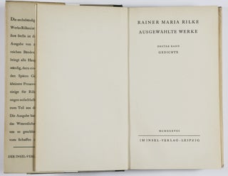 Ausgewählte Werke (Selected Works) 2 Vols.