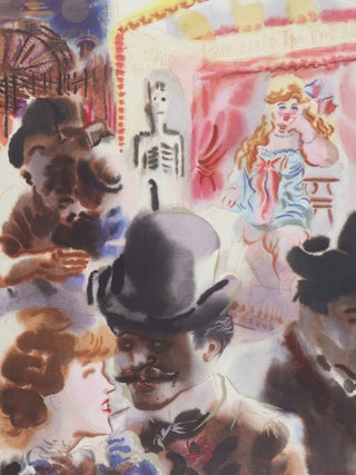 Item #55755 Bagdad-On-The-Subway [SIGNED AND NUMBERED BY GEORGE GROSZ]. George Grosz
