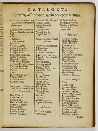 Conciliator, sive De convenientia locorum S. Scripturae, quae pugnare inter se videntur (On the Harmonization of Places in the Holy Scriptures that Seem to Conflict with One Another)