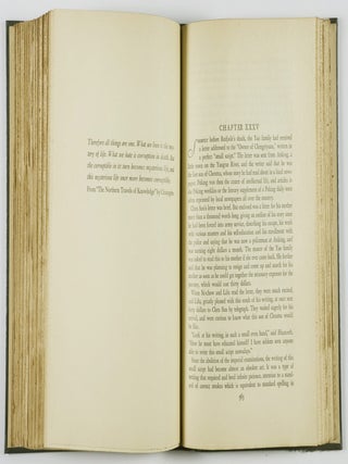 Moment in Peking. A Novel of Contemporary Chinese Life [SIGNED]