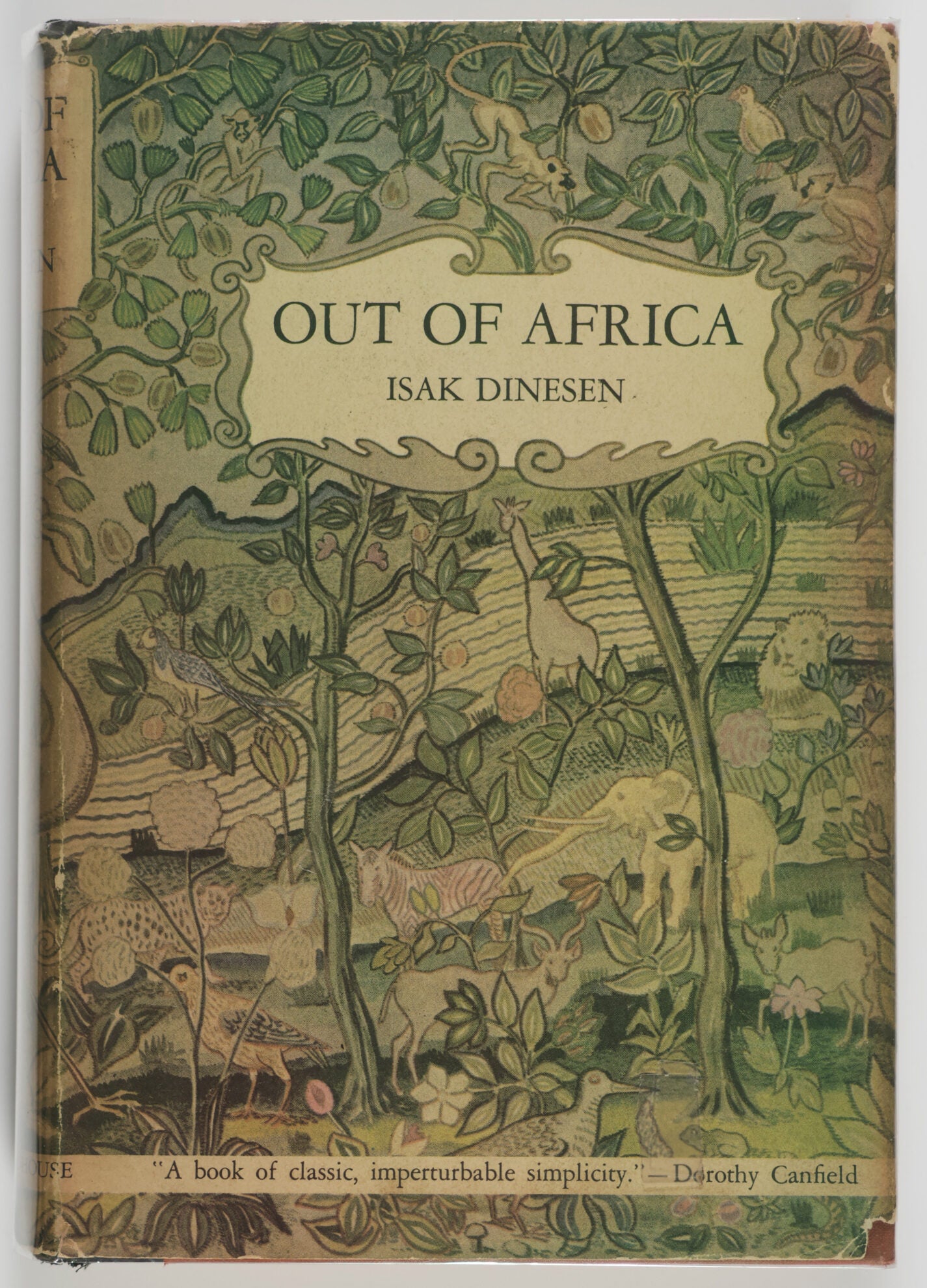 Out of Africa | Karen Blixen, Isak Dinesen | First American edition