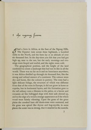 Out of Africa