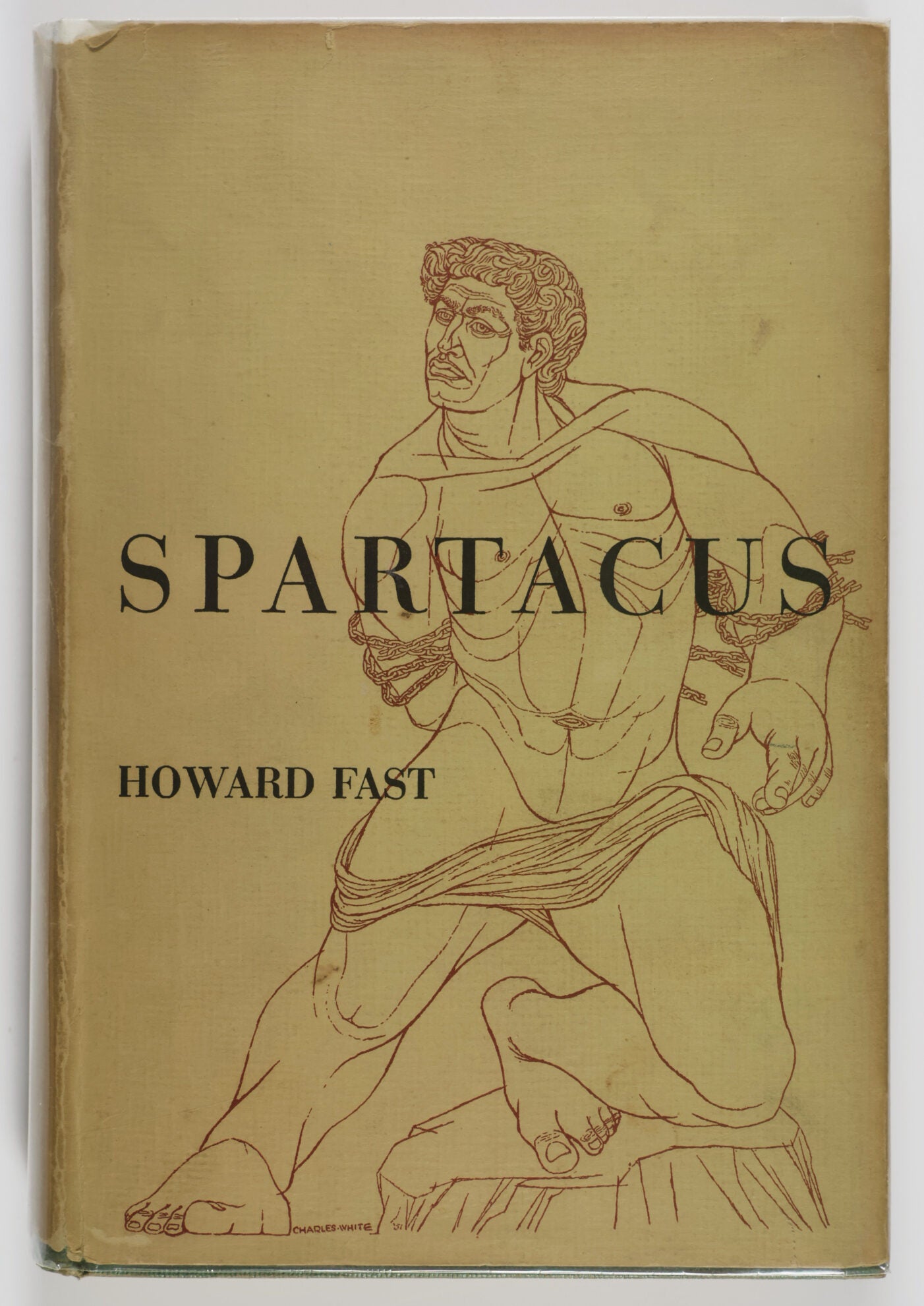 Spartacus INSCRIBED | Howard Fast | First edition, Stated Second printing
