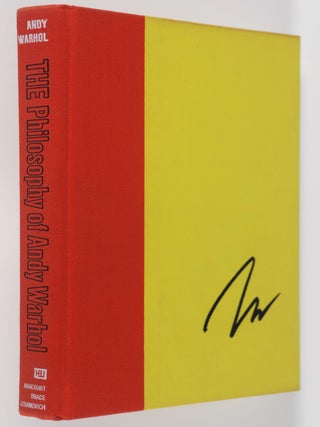 The Philosophy of Andy Warhol. From A to B and Back Again [SIGNED]