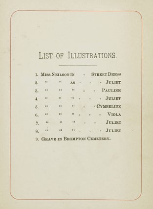 Adelaide Neilson: A Souvenir