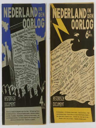 Nederland In den Oorlog 4 + 6de Deel (The Netherlands During the War) [2 ISSUES. F. Vervooren.