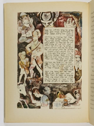 Haggadah for Passover - Copied and Illustrated by Ben Shahn with a Translation - Introduction - and Historical Notes by Cecil Roth