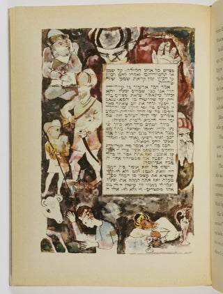 Haggadah for Passover - Copied and Illustrated by Ben Shahn with a Translation - Introduction - and Historical Notes by Cecil Roth