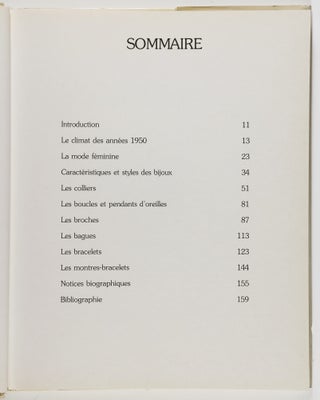 Les Bijoux Des Annees 50 (1950s Jewelry)