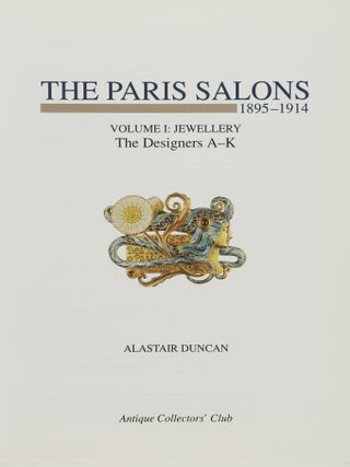 The Paris Salons 1895-1914. Jewellery. 2 Vols.