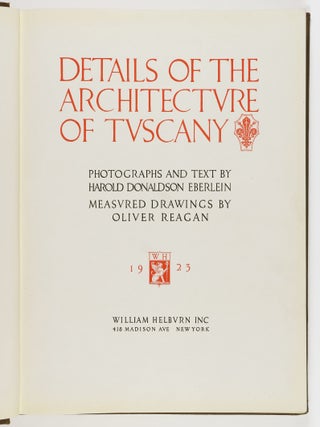 Details of the Architecture of Tuscany