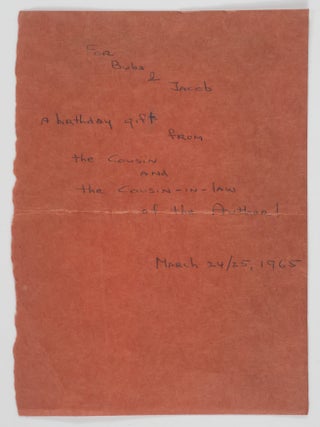 Up The Down Staircase [INSCRIBED BY KAUFMAN]