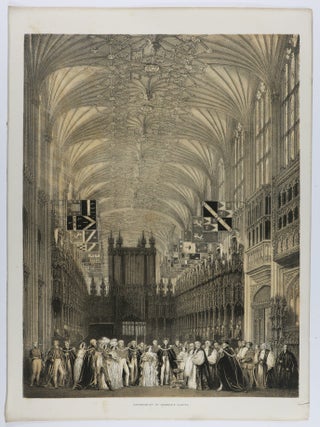 Views of the Interior and Exterior of Windsor Castle