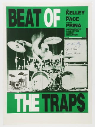 "Beat of the Traps" Performance Poster (1992) SIGNED by Mike Kelley, Anita Pace &...