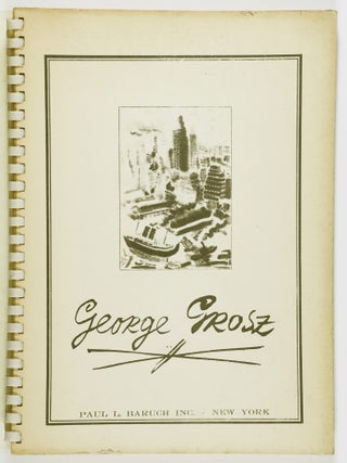George Grosz. 30 Drawings & Watercolors