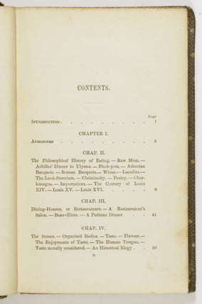 The Handbook of Dining or How To Dine, Theoretically, Philosophically, and Historically Considered