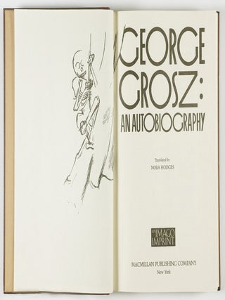 George Grosz : An Autobiography [MISSING ORIGINAL DRAWING]