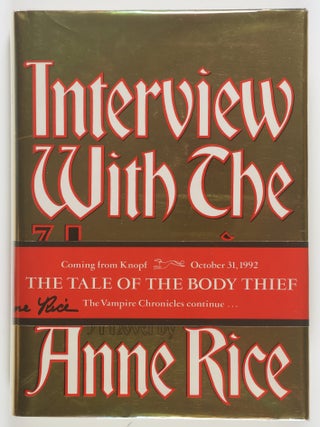 Interview with the Vampire [SIGNED, LIMITED EDITION