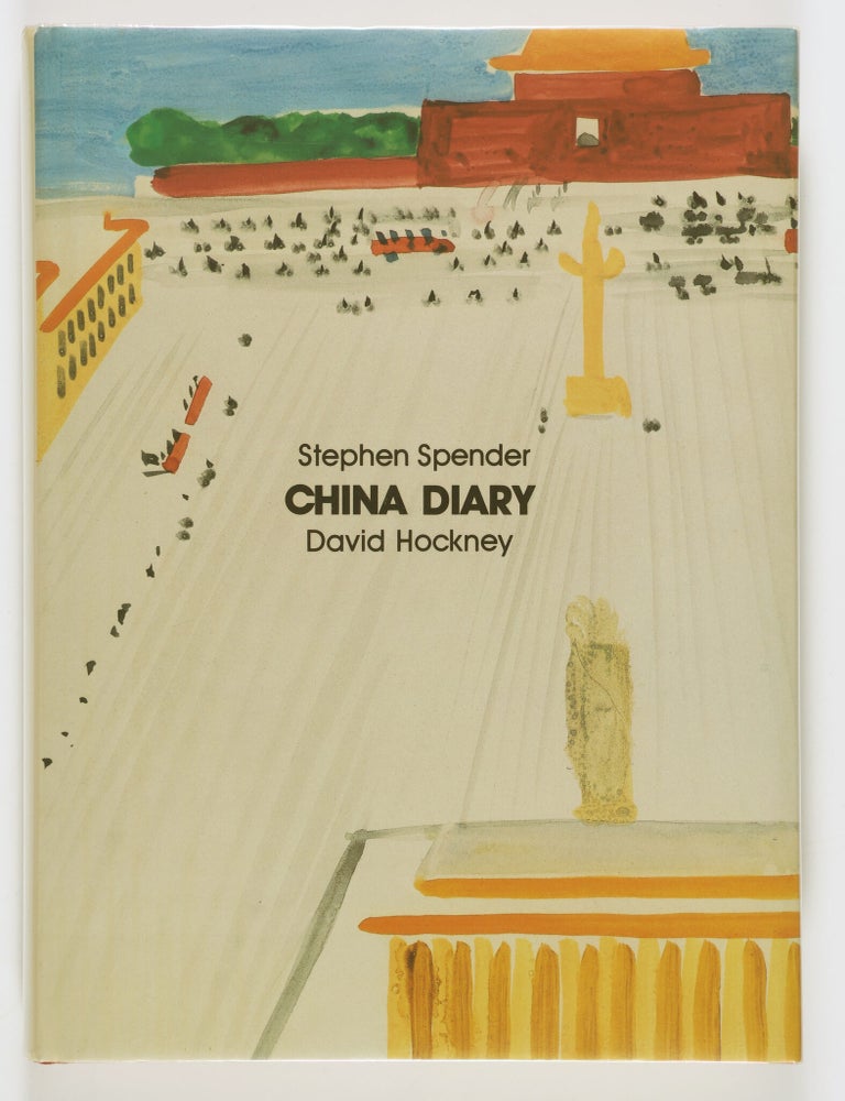 Item #56148 China Diary [SIGNED]. David Hockney, Stephen Spender.