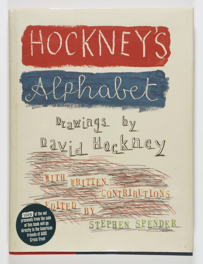 Item #56153 Hockney's Alphabet [INSCRIBED BY DAVID HOCKNEY]. David Hockney, Stephen Spender.