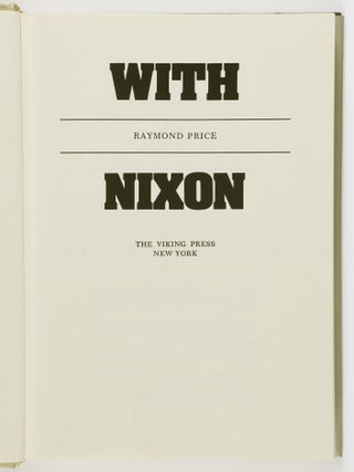 With Nixon [SIGNED BY NIXON]
