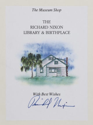 With Nixon [SIGNED BY NIXON]