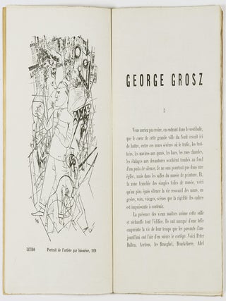 George Grosz. L'Homme & L'Oeuvre. (George Grosz. The Man and His Work)
