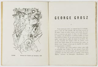 George Grosz. L'Homme & L'Oeuvre. (George Grosz. The Man and His Work)