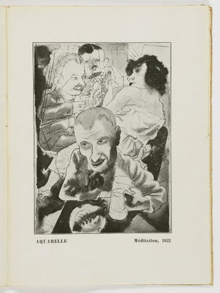 George Grosz. L'Homme & L'Oeuvre. (George Grosz. The Man and His Work)