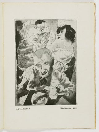 George Grosz. L'Homme & L'Oeuvre. (George Grosz. The Man and His Work)