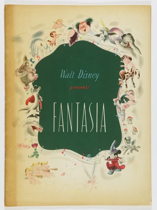 Item #56200 Walt Disney's Fantasia [PROGRAM]. Leopold Stokowski, Deems Taylor, Intro
